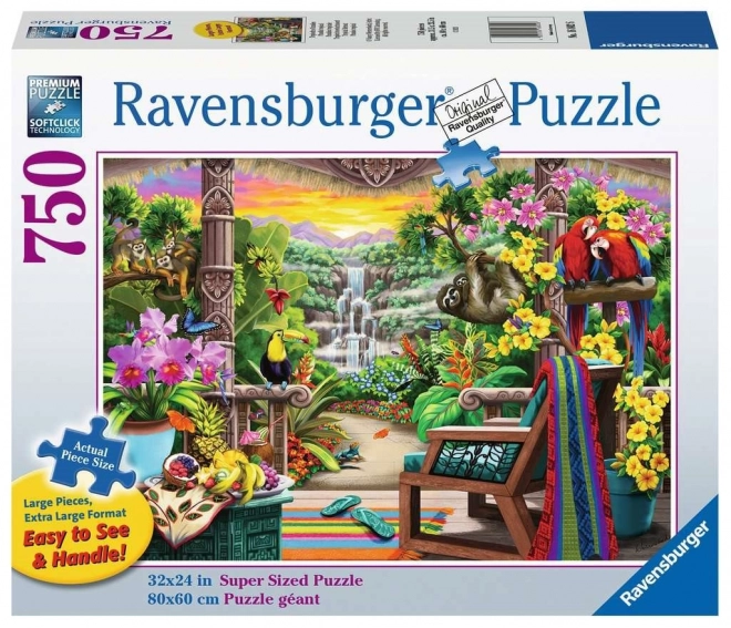 Ravensburger - Puzzle Tropické Zátišie 750 Dielikov