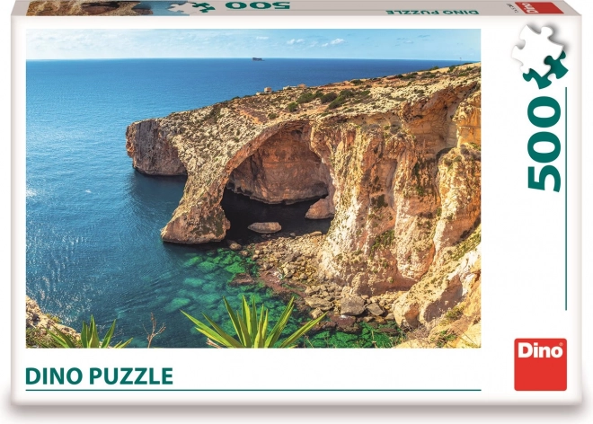 Puzzle Pláž na Malte 500 dielikov