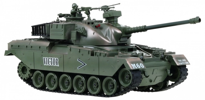 Zelený tank M-60 1:18