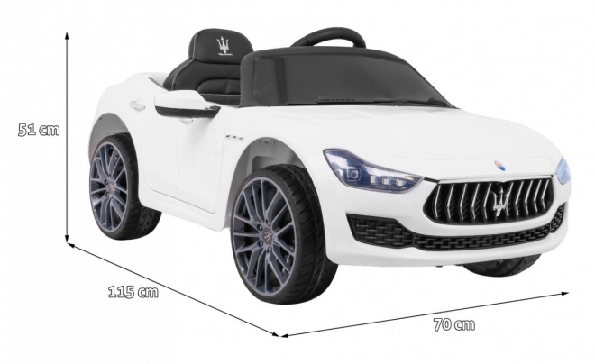 Elektrické autíčko Maserati Ghibli pre deti