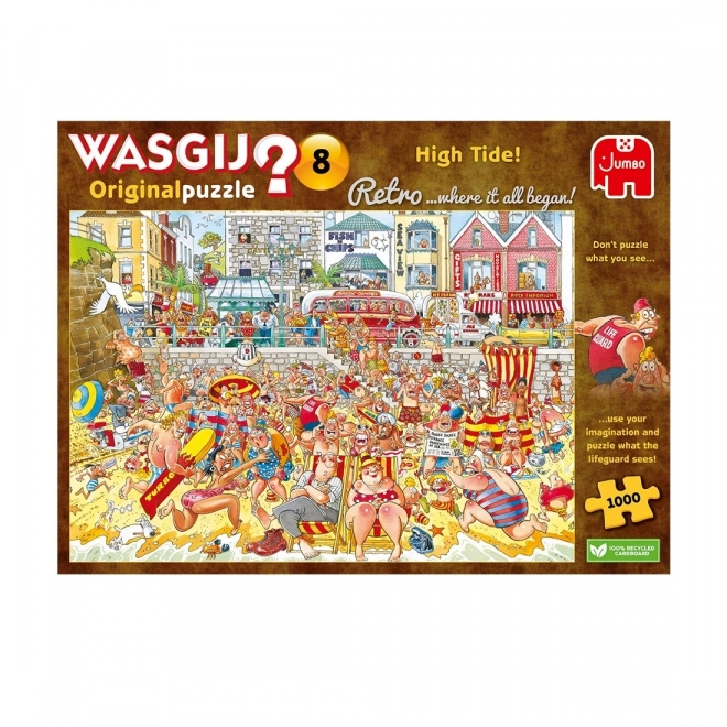 Puzzle Wasgij Vysoká vlna 1000 dielikov