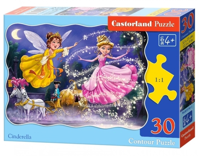 Castorland Puzzle Popoluška príprava na bál 30 dielikov