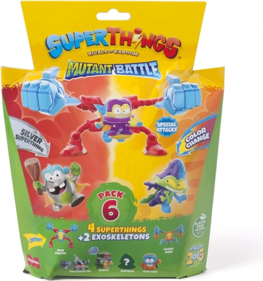 Figúrka SuperThings Mutant Battle 6 ks
