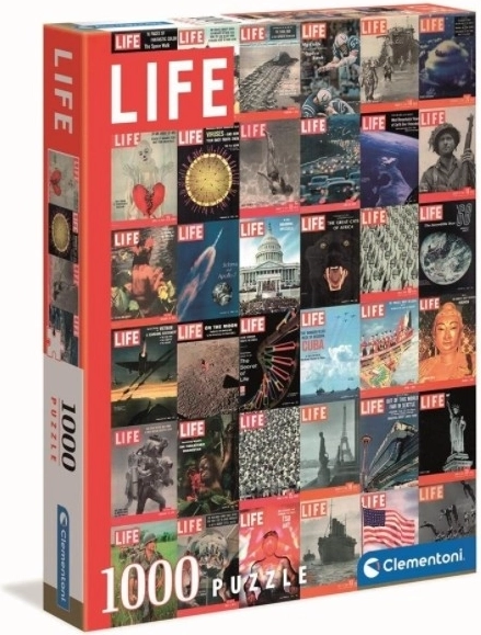 Clementoni puzzle Life: Covers 1000 dielikov