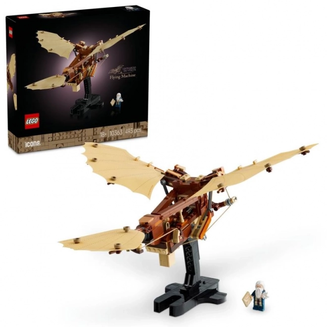 Lietajúci stroj Leonarda da Vinci LEGO Icons