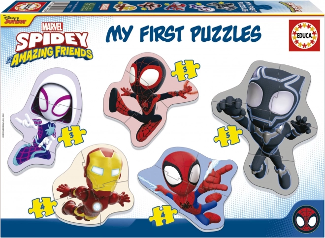 Educa detské puzzle Spidey a jeho úžasní priatelia