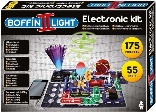 Elektronická stavebnica boffin ii light