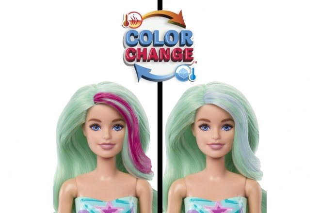 Barbie Color Reveal morská panna