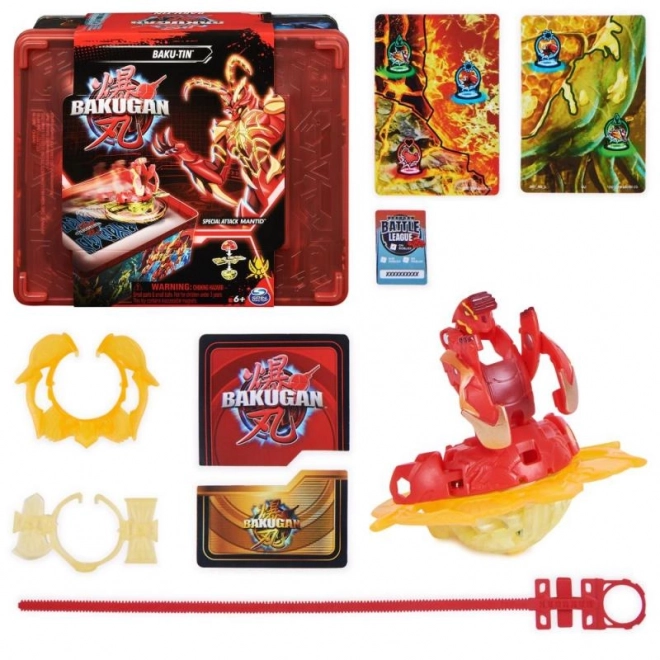 Bakugan zberateľská plechová krabica