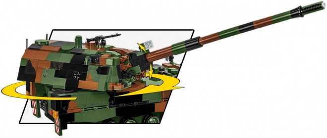 Kocky Panzerhaubitze 2000 model stíhačky