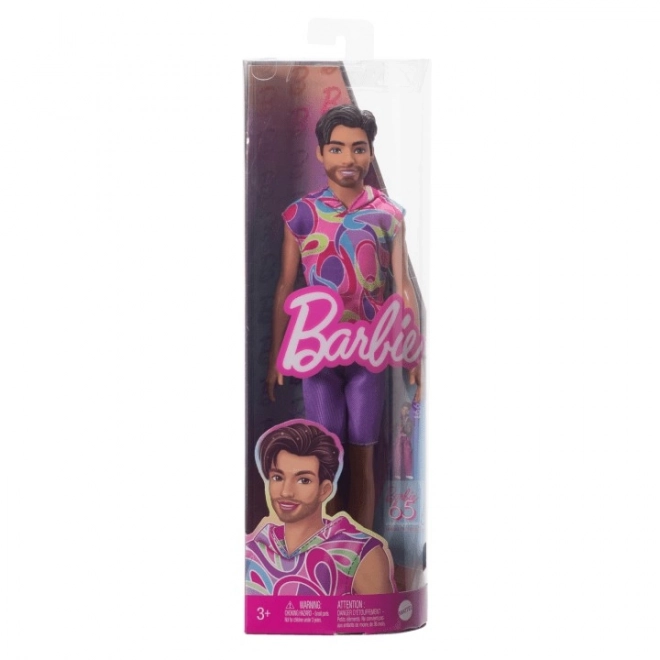 Barbie Model Ken – pestrofarebný obleček