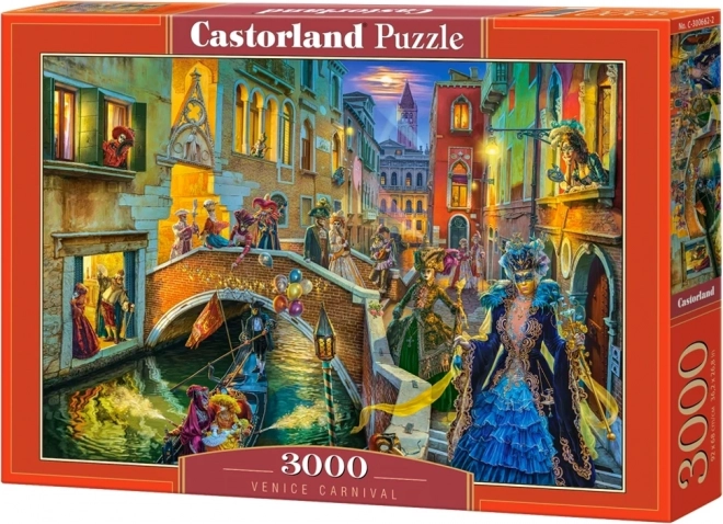 Puzzle Karneval v Benátkach 3000 dielikov