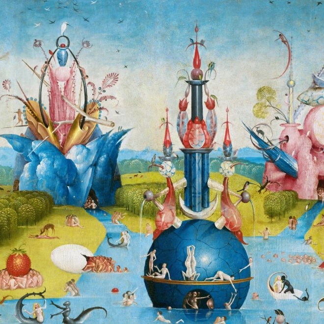 Poznámkový kalendár Hieronymus Bosch 2026