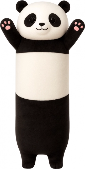 Plyšový Vankúš Panda čiernobiela 70 cm