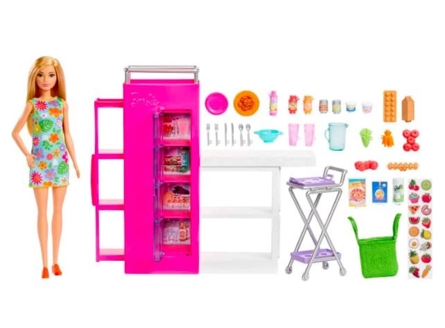 Barbie spižáreň set