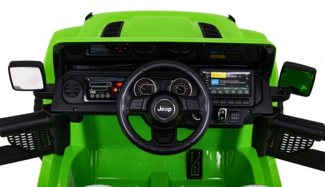 Jeep Wrangler Rubicon na Akumulátor pre Deti so Svetlami a Rádiom