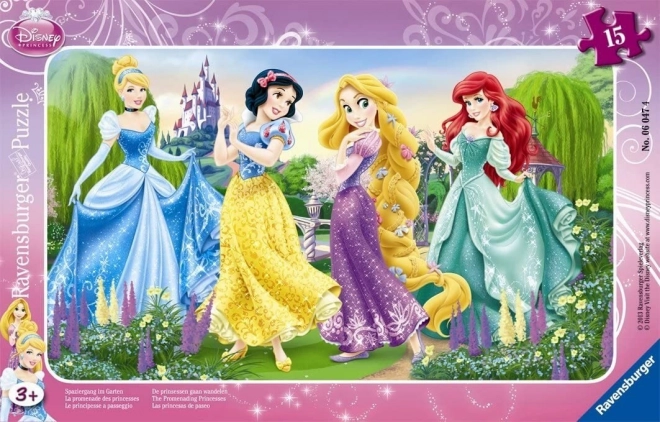 Ravensburger puzzle Disney princezny 15 dielikov