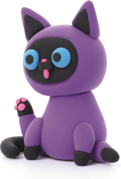 Modelovacia hmota Hey Clay figúrka Siamská mačka
