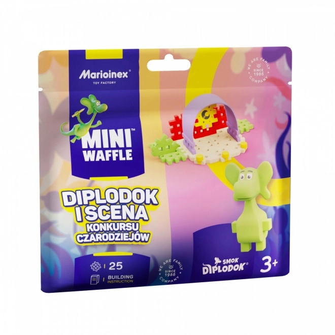 Mini Waffle - Scéna s Diplodokom