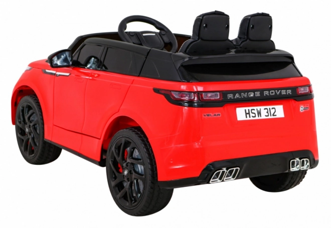 Range Rover Velar na akumulátor – Červený