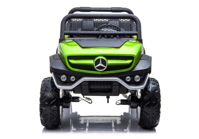 Auto na batérie Mercedes Unimog zelené