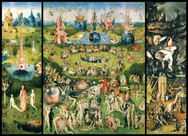 Puzzle Záhrada pozemských rozkoší 1000 dielikov od Eurographics