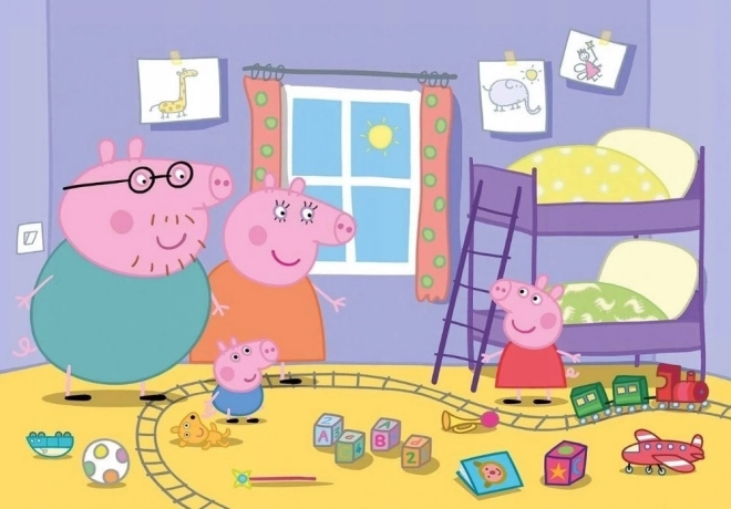 Clementoni puzzle 60 dielikov Maxi Peppa Pig