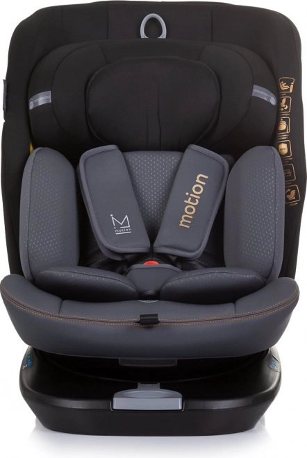 Autosedačka Chipolino Motion i-Size 40-150cm Isofix 360 v Obsidianovej farbe