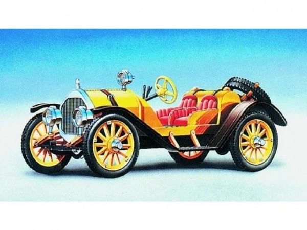 Model historického auta Mercer Raceabout 1912