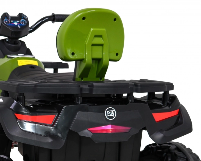Štvorkolka XT-Speed pre deti Zelená + 4x4 + EVA + Pomalý štart + Rádio MP3 + LED dióda