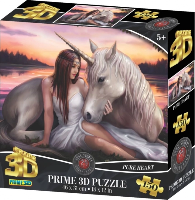 3D Puzzle Čisté srdce