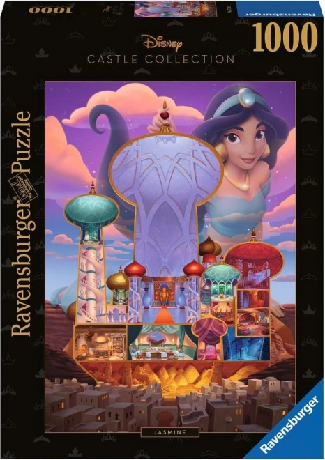 Puzzle Disney Hrad Kolekcia: Jasmína 1000 Dielikov