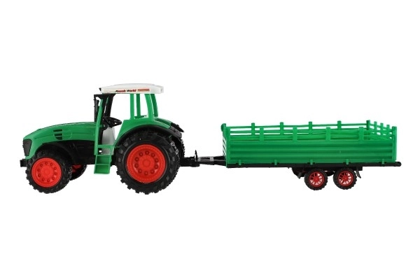Traktor s prívěsom a rotavátorom plastový set
