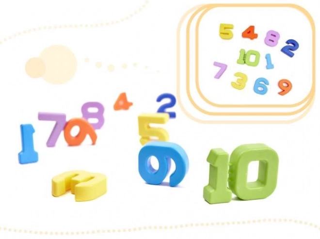 Farebné číslice 1–10