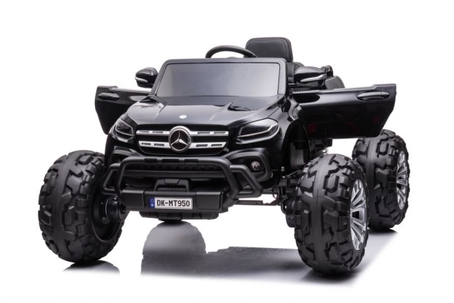 Auto na akumulátor Mercedes 4x4 čierne