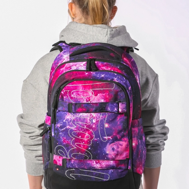 Set Baagl Galaxy: ruksak, peračník, vrecko, športová taška