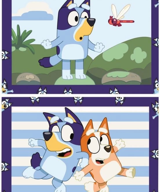 CreArt Bluey: Psie Radovánky - Kreatívna Maľovacia Sada