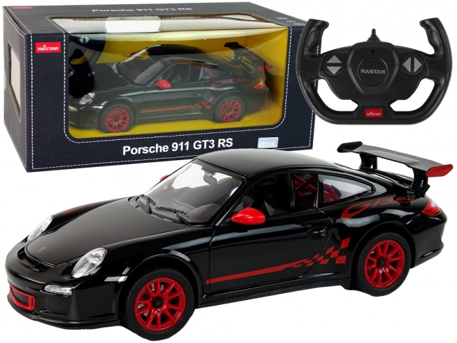 Auto na diaľkové ovládanie Porsche 911 GT3 RS čierne