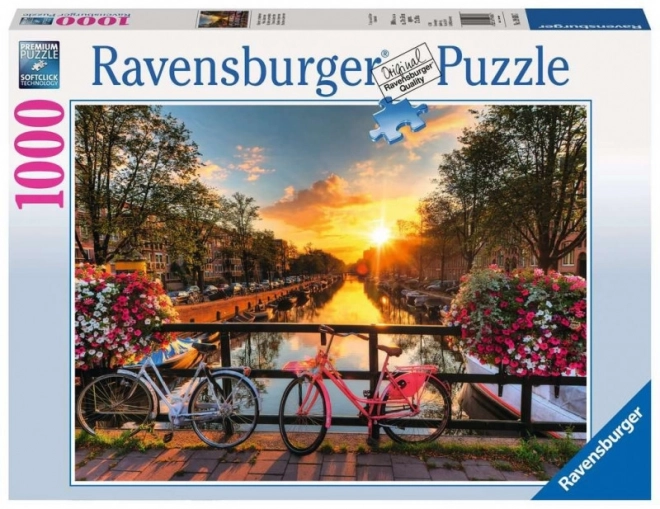 Puzzle Kola v Amsterdame