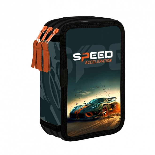 Trojposchodový školský peračník auto