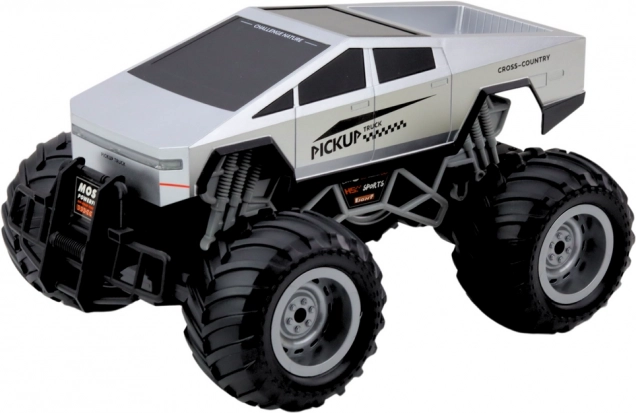 Diaľkovo riadené terénne auto Off-Road RC 1:16 strieborné