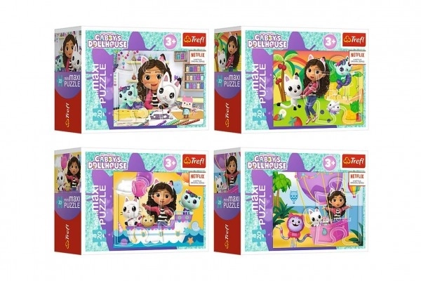 Gábinin kouzelný domek Puzzle: Barevný deň 20 dielikov