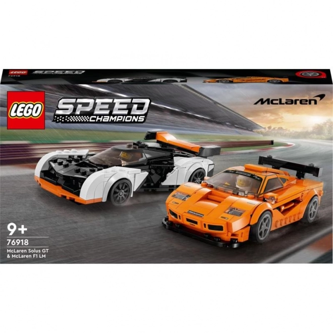 LEGO Speed Champions McLaren Solus GT a McLaren F1 LM