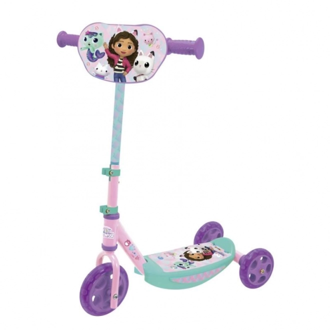 Detská kolobežka Gabby's Dollhouse s 3 kolieskami