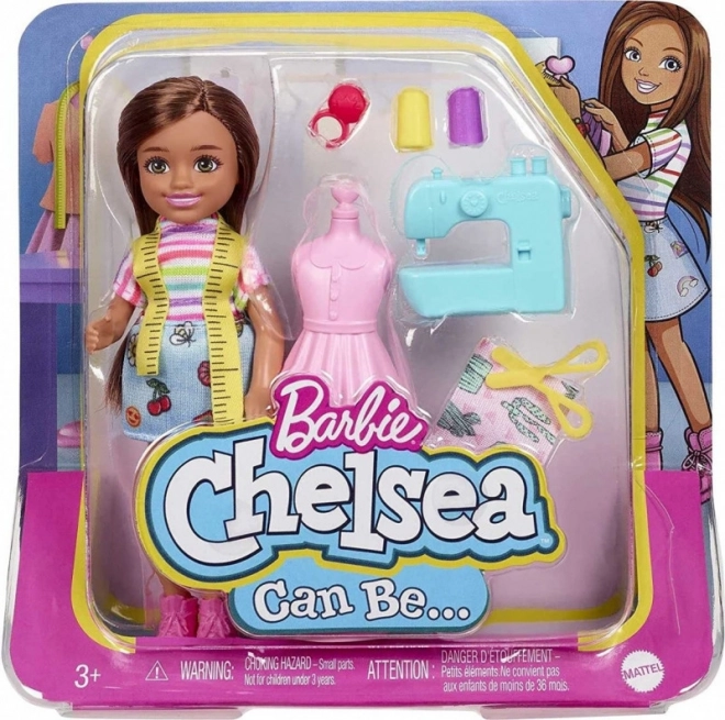 Bábika Chelsea Barbie Módna dizajnérka