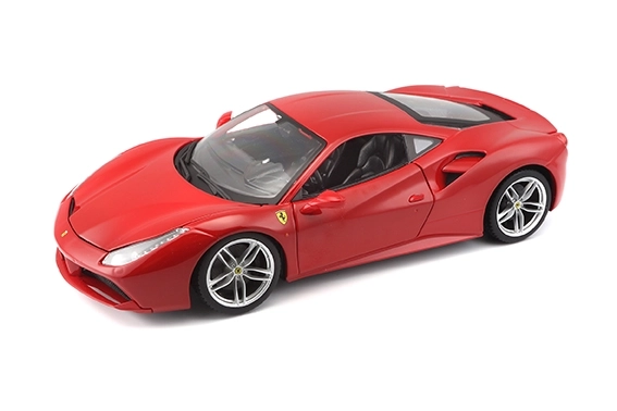 Ferrari 488 GTB Červený model 1:18