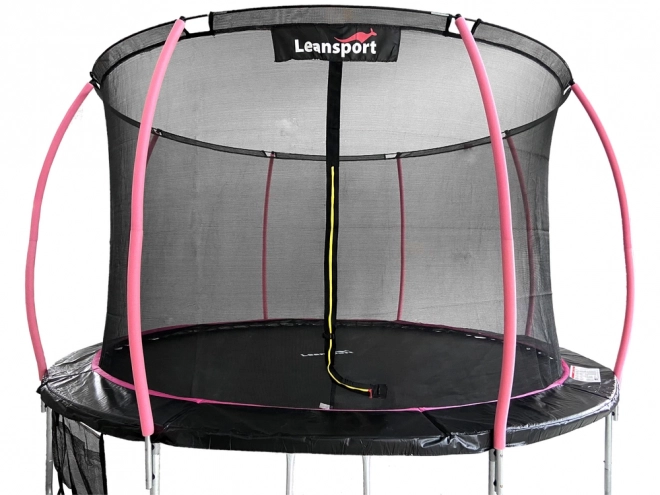 Trampolína Lean Sport Max 12ft Čierno-Ružová
