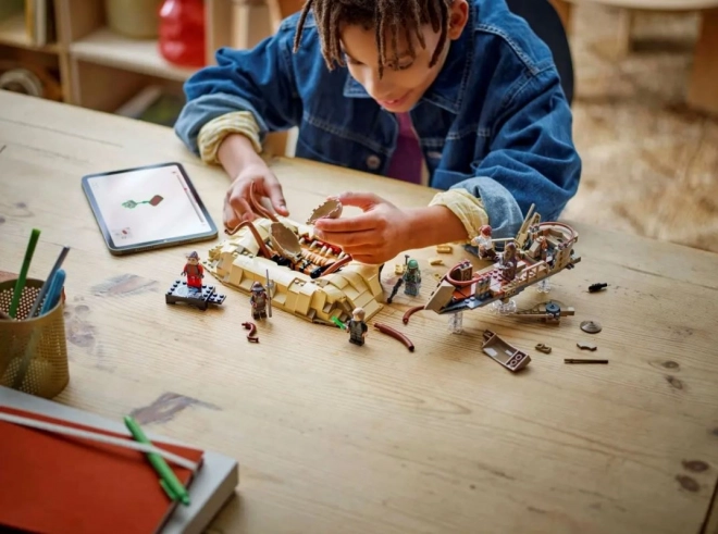 Pouštný skif a Sarlaccova jama zo Star Wars LEGO