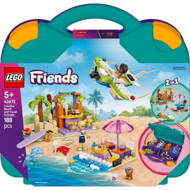 Lego Friends kreatívny plážový kufrík