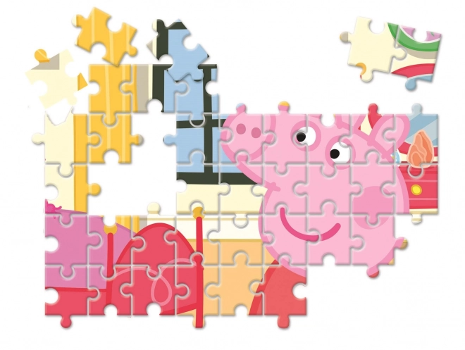 Puzzle Prasiatko Peppa 10v1